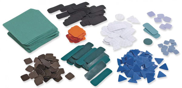 Square repair materials different sizes and qualities 1000 pcs/pack